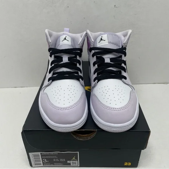 Nike Air Jordan 1 Retro Mid PS “Barely Grape” 2023 - Picture 2 of 4